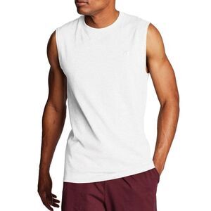 Champion Men's SMALL Solid Jersey Muscle Tee Shirt
